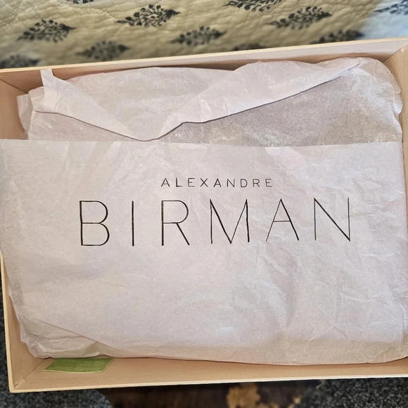 Alexandre Birman Black Braided Knot T-Strap Strappy Sandals Heels Size 6.5 NWT - Picture 15 of 15